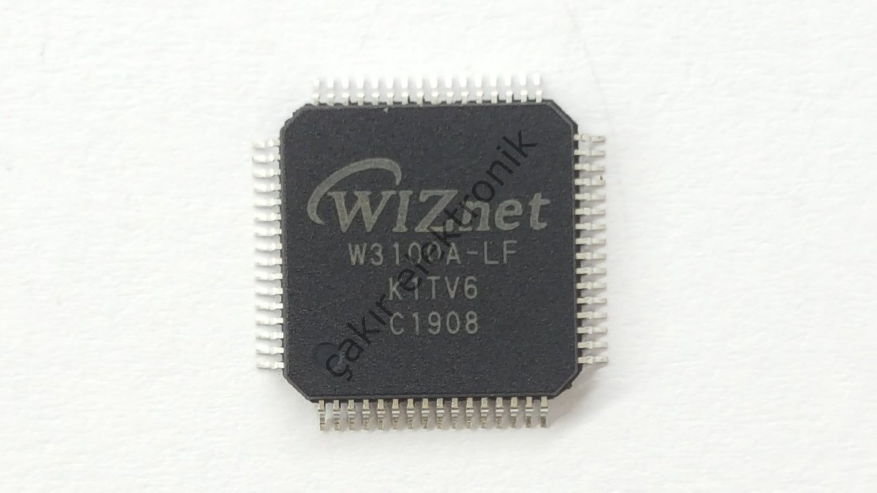 W3100A-LF -  W3100A Hardwired TCP/IP chip