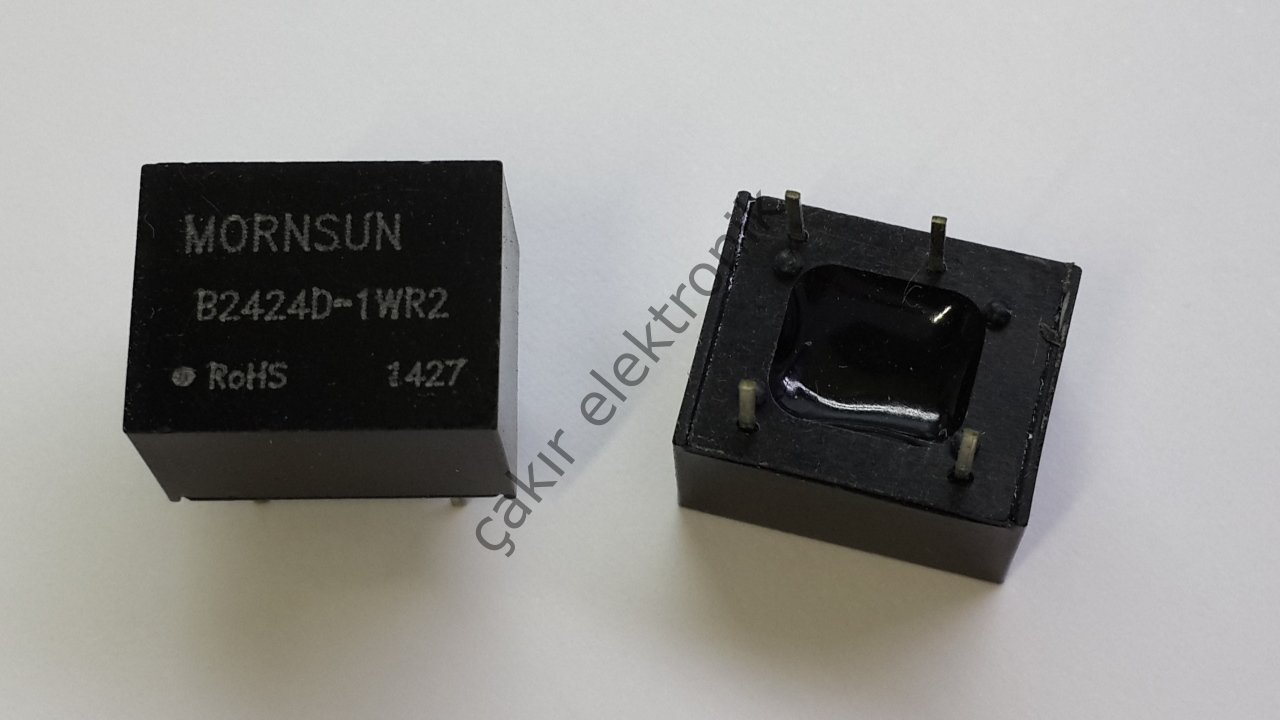 B2424D-1WR2  - B2424D-1W - İNPUT 21.6-26.4V. OUTPUT  24V 42MA.