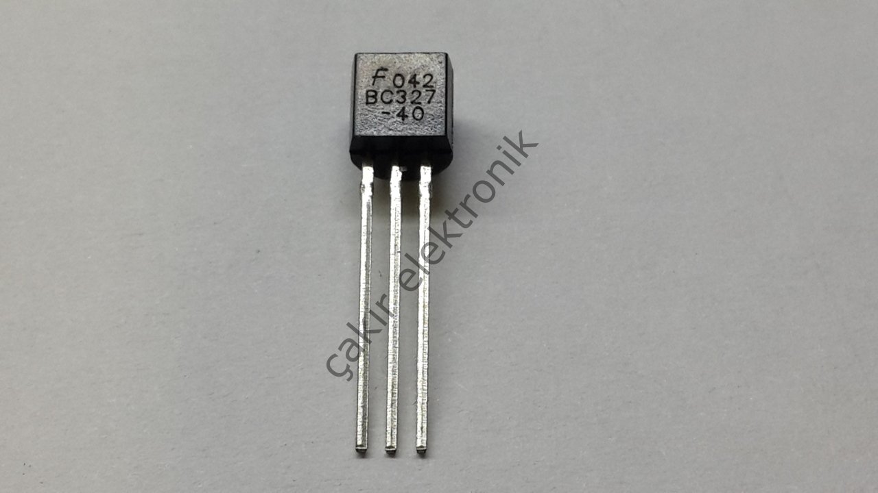 BC327-40 ,BC327  PNP TRANSİSTÖR 45V. 800MA. TO-92