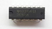 SN7406N - 7406 - SN7406 - HEX INVERTER BUFFERS/DRIVERS WITH OPEN-COLLECTOR HIGH-VOLTAGE OUTPUTS