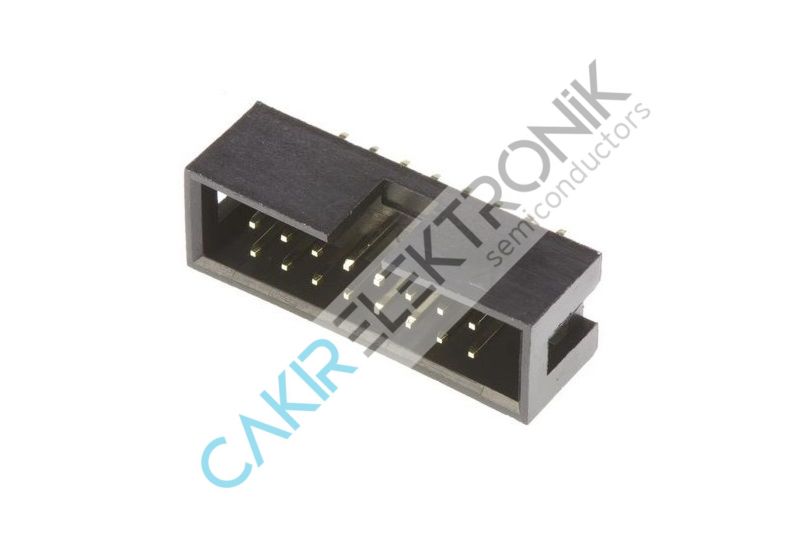 16PİN - 16LI - 16 LI - IDC SOKET ERKEK -  FLAT KABLO SOKETİ