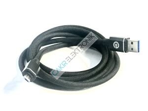 MIKRO USB TO USB ŞARJ KABLOSU - 1.5 METRE - CBL-T/C-2M 60W