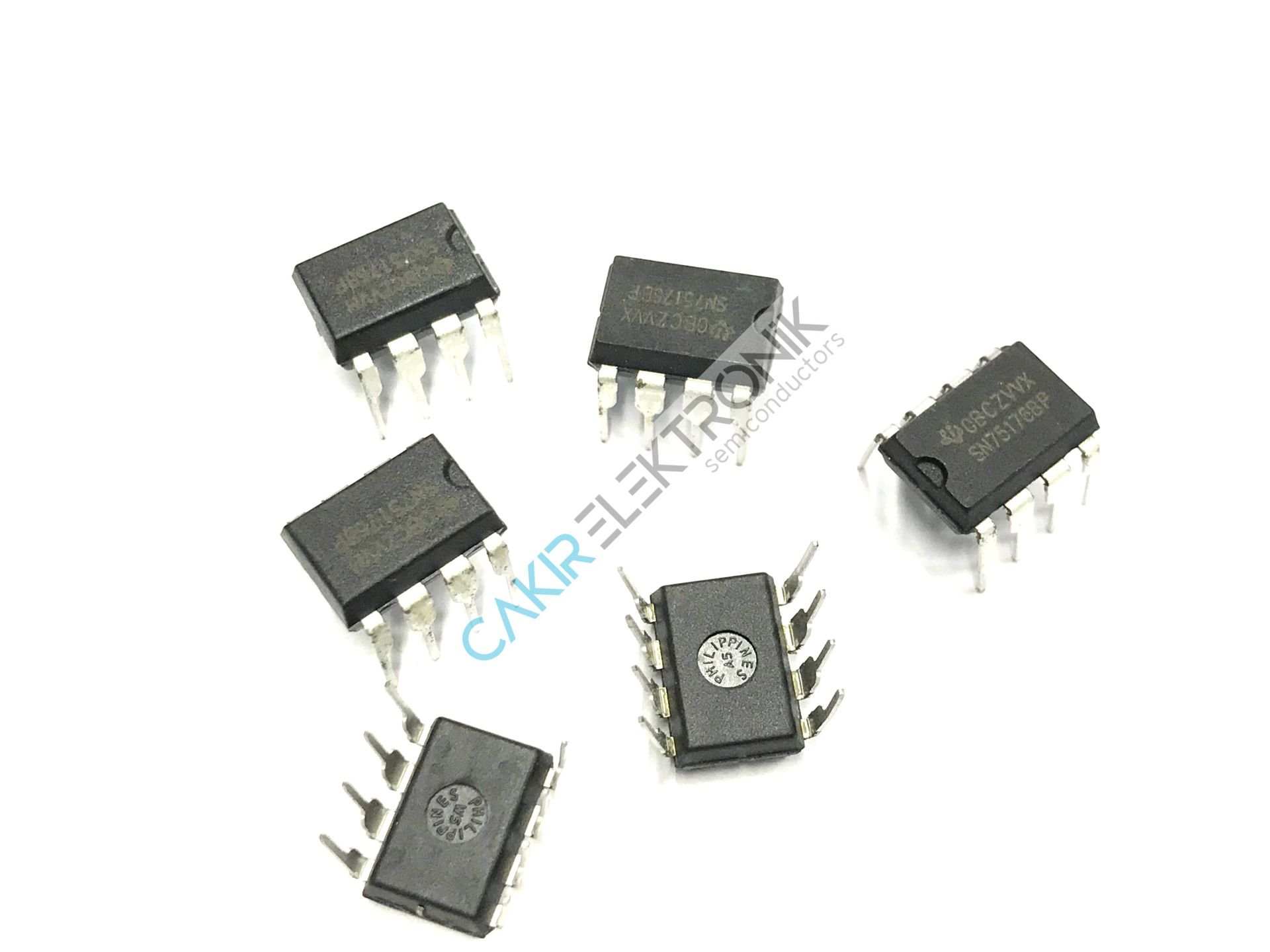 SN75176BP - SN75176 - SN75176N - 75176 -  DIFFERENTIAL BUS TRANSCEIVER DIP-8