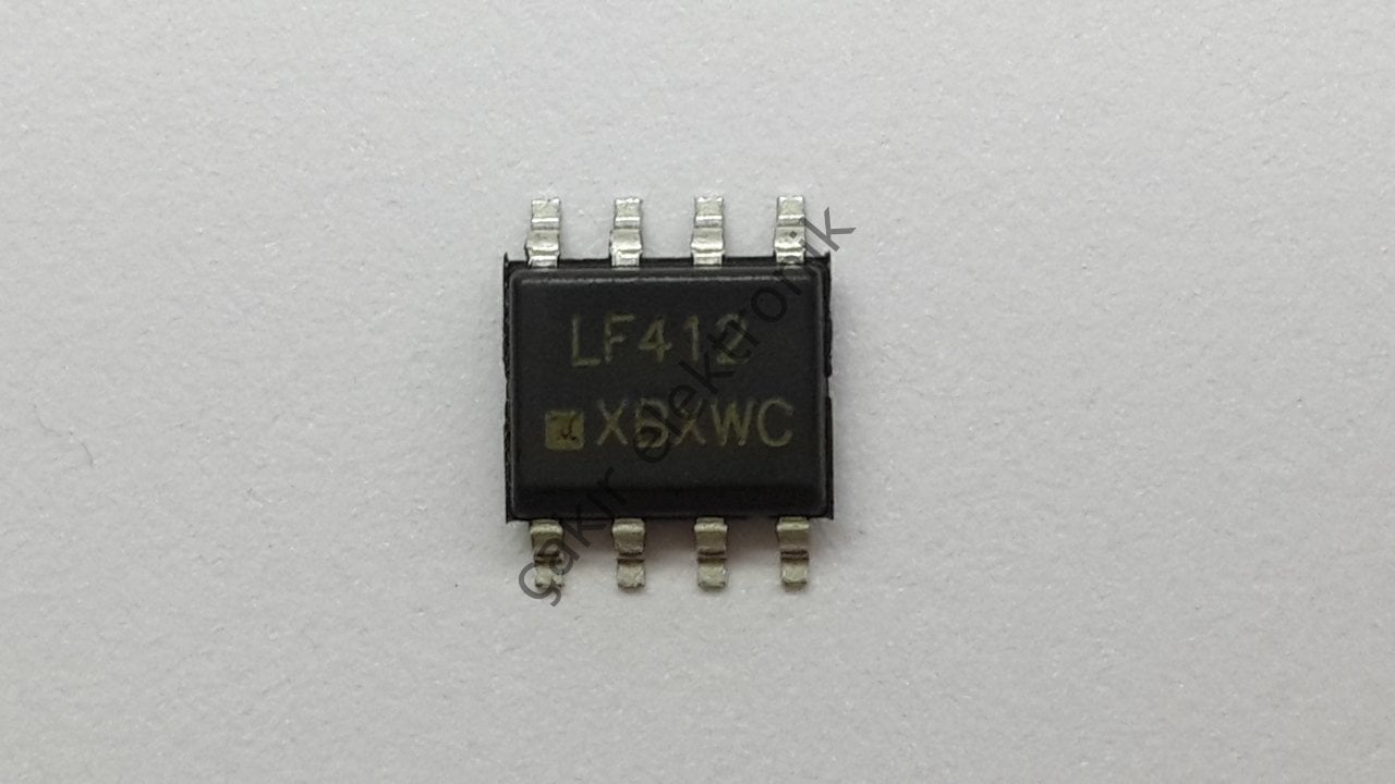 LF412 - Low Offset, Low Drift Dual JFET Input Operational Amplifier