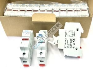 MİRO RT18-32 1P FUSE HOLDER , RT18 1P , 10X38 SİGORTA YUVASI , MIRO SİGORTA YUVASI
