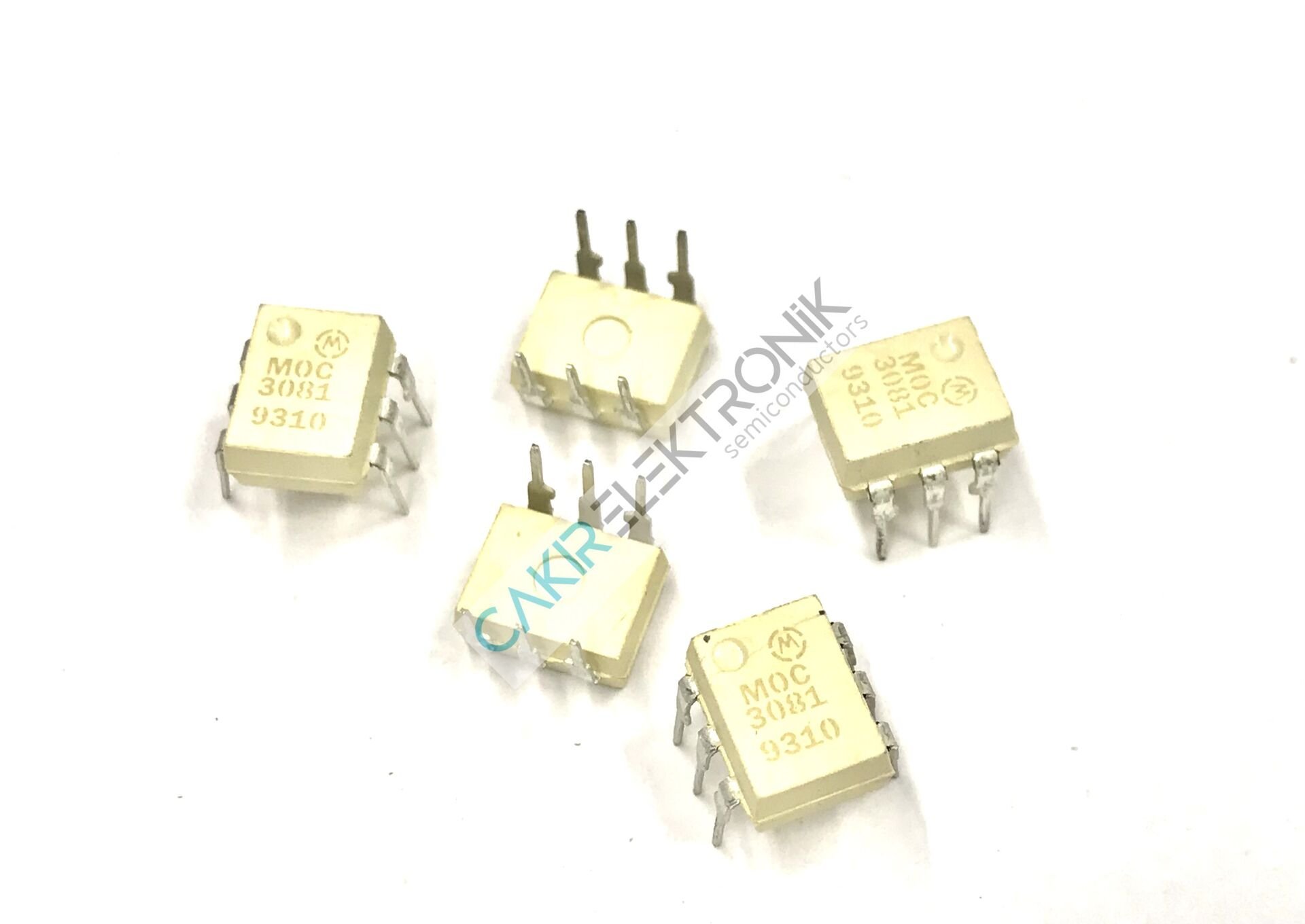 MOC3081 - 3081 - 6-Pin DIP Zero-Cross Optoisolators Triac Sürücü