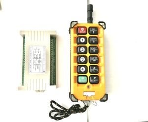 12 KANAL VİNÇ KUMANDASI ( SET ) ALICI VERİC IP65 , 433,92MHZ , 12 TUŞLU VİNÇ KUMANDASI , CRANE REMOTE CONTROL