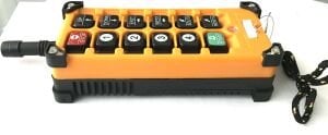 12 KANAL VİNÇ KUMANDASI ( SET ) ALICI VERİC IP65 , 433,92MHZ , 12 TUŞLU VİNÇ KUMANDASI , CRANE REMOTE CONTROL