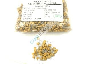 22NF - 223 - 0.022UF 50V - CERAMIC CAPACITOR - 22NF - MULTI -  50V. SERAMİK KAPASİTÖR