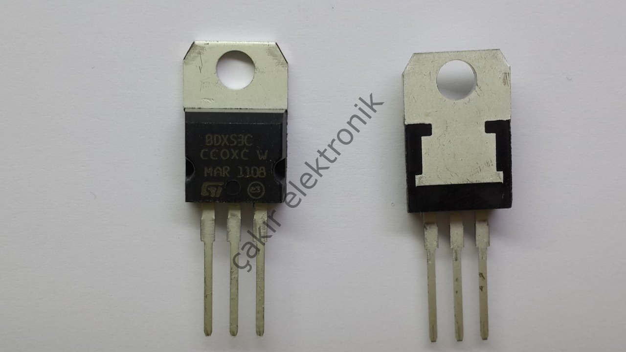 BDX53C - BDX53 - NPN 8A. 100V. Complementary power Darlington transistors