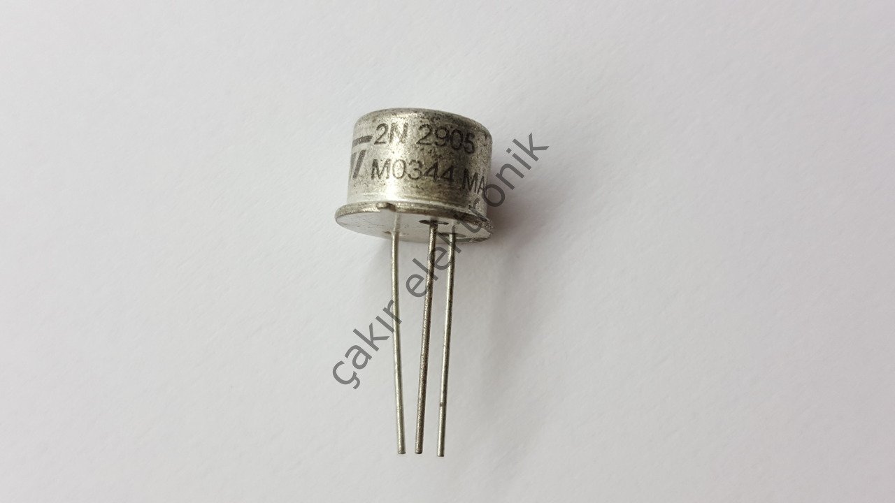 2N2905 - 600MA . 60V . PNP GENERAL PURPOSE AMPLIFIERS AND SWITCHES - TO-39