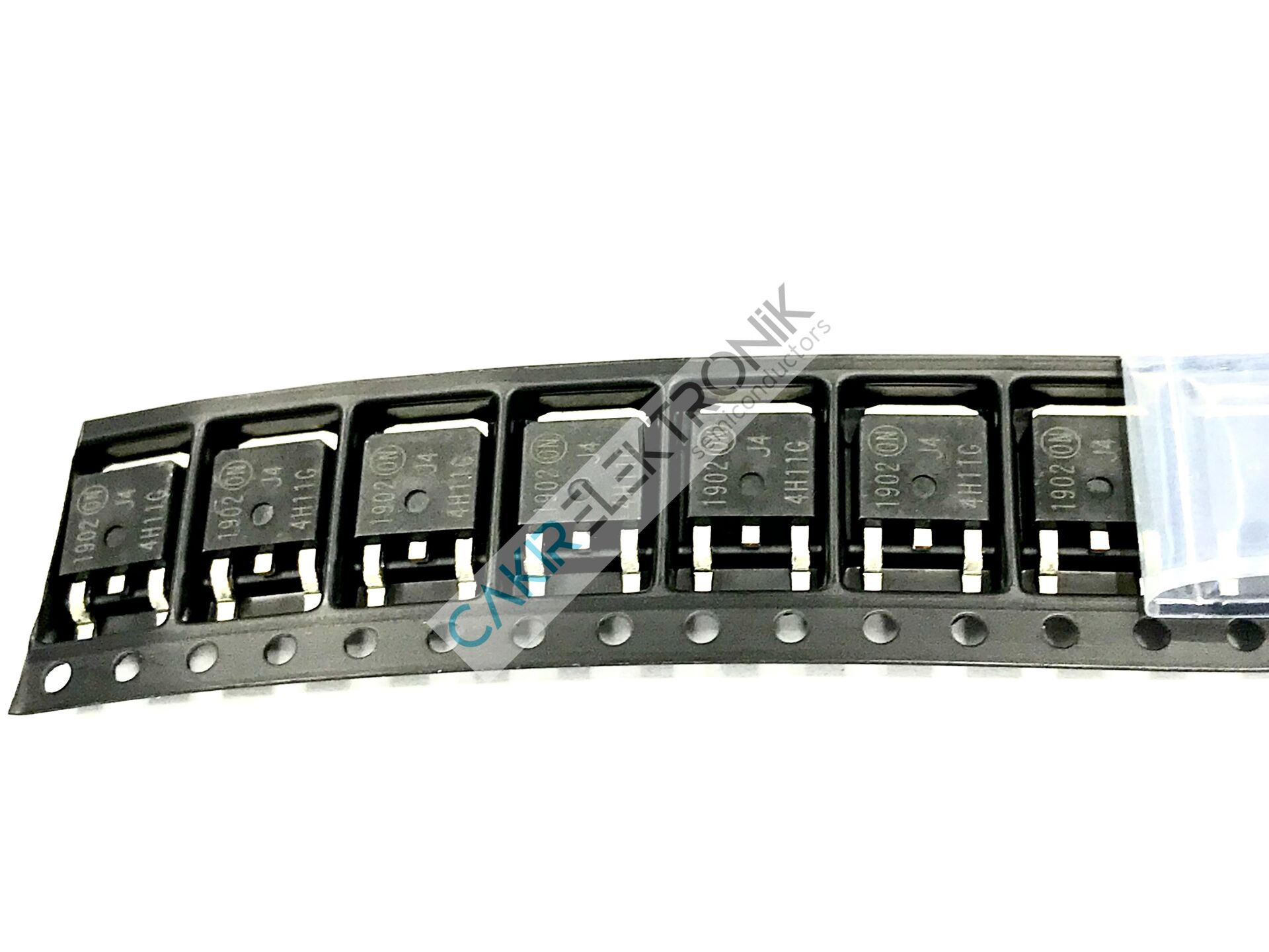 MJD44H11T4G - 44H11G -44H11 - J44H11 8A. 80V. NPN  DPAK Complementary Power Transistors