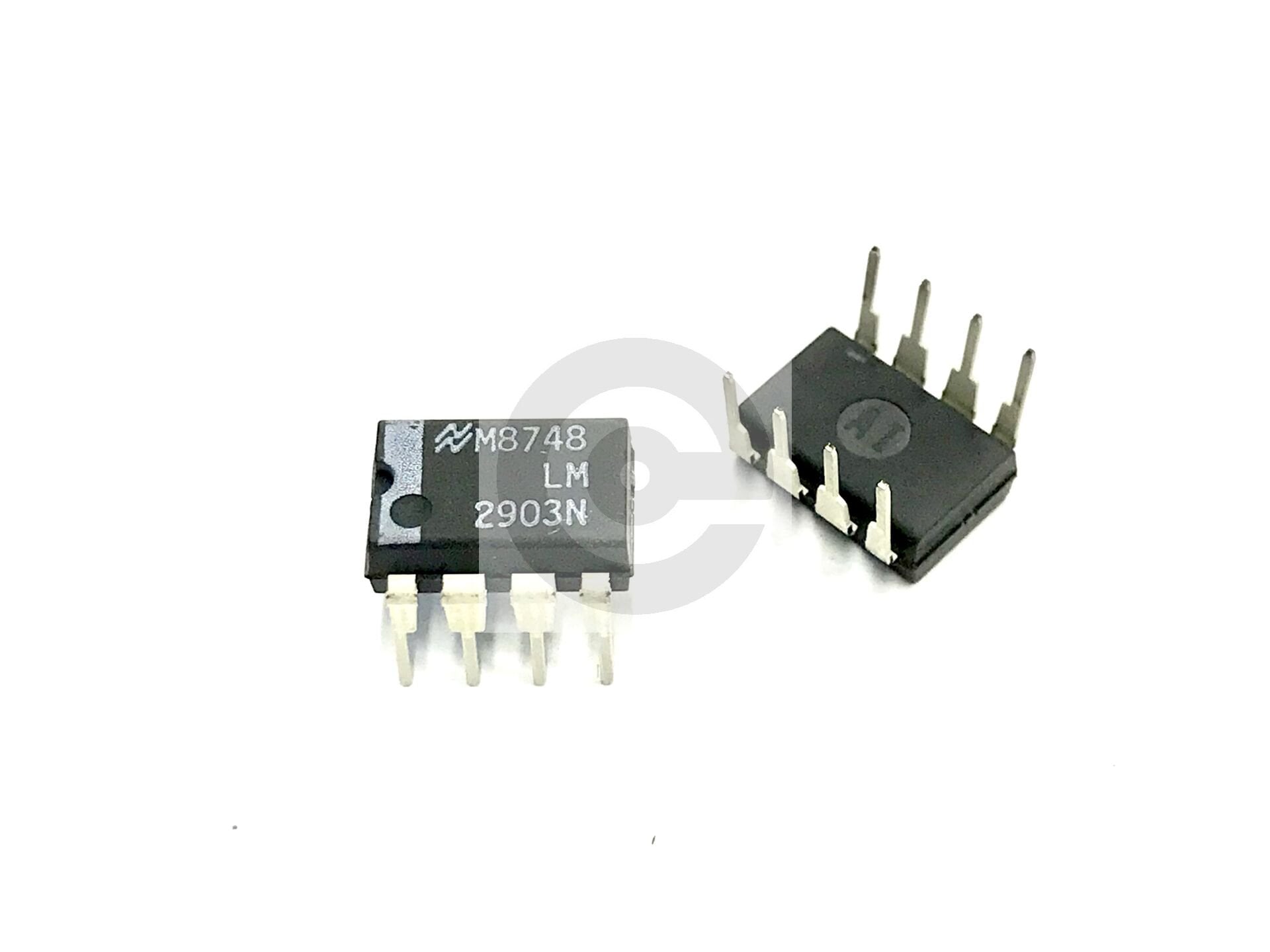 LM2903N - LM2903 - Comparator Standard (General Purpose) Open-Collector, Rail-to-Rail 8-PDIP