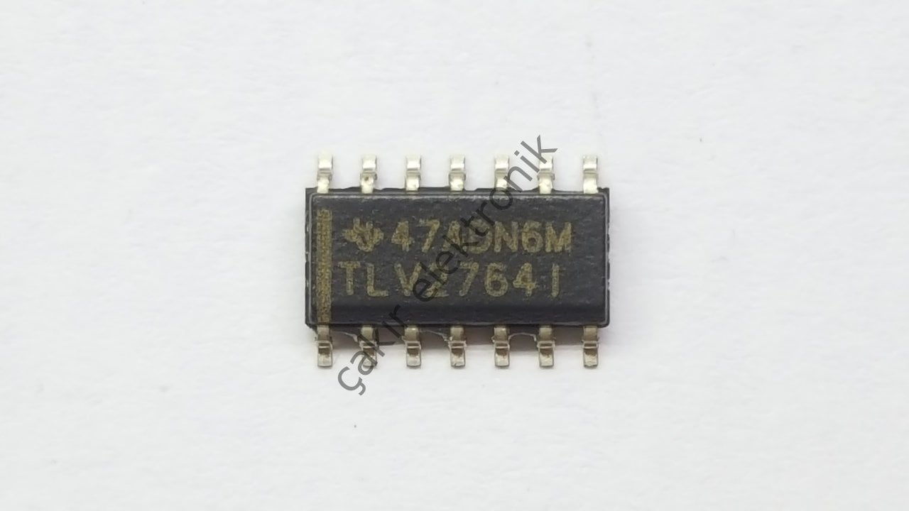 TLV2764ID - TLV2764 - TLV2764I - Quad 1.8-V, Micro-power, Rail-to-Rail, Single Supply Amplifier