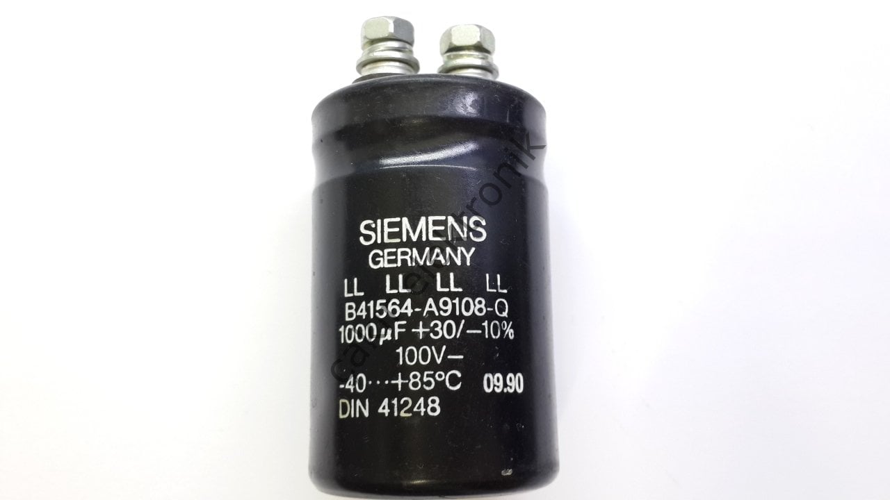 1000MF 100V  35X55MM KONDANSATÖR  - B41564-A9108-Q