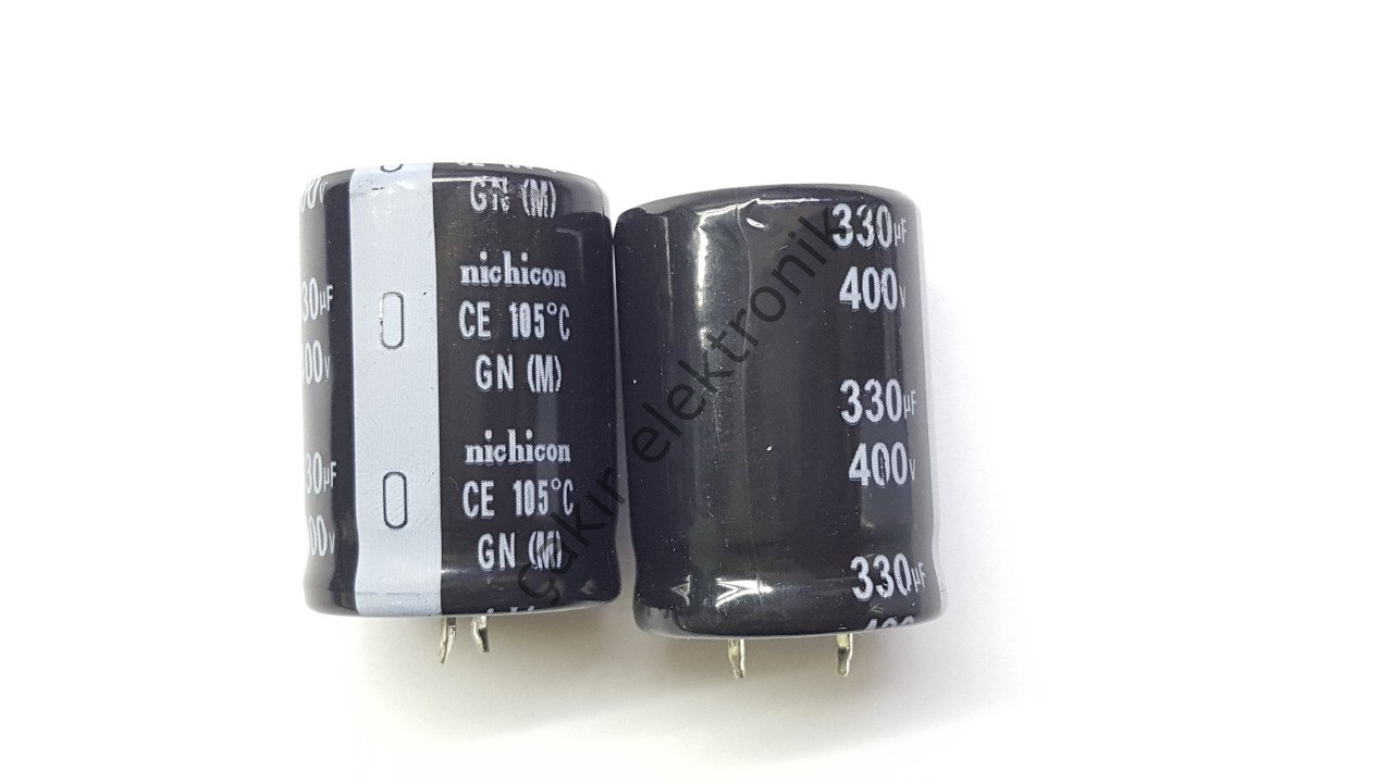 330MF 400V 330UF 400V. 330UF 400V 330MF 400V 40X30MM KONDANSATÖR