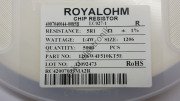 5R1 - 5R10 - 5,1R - 5.1R -  %1 1206  DİRENÇ 25 ADET