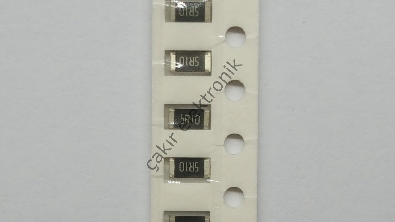 5R1 - 5R10 - 5,1R - 5.1R -  %1 1206  DİRENÇ 25 ADETTİR