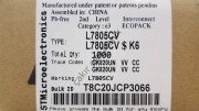L7805CV - ORIGINAL ST , 7805 TO220  1.5A 5V voltage regulator