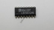 DG413DY - DG413 - Quad SPST, CMOS Analog Switches