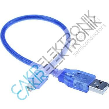 MİNİ USB MP3 MP44 ŞARJ VE DATA KABLOSU 45 CM